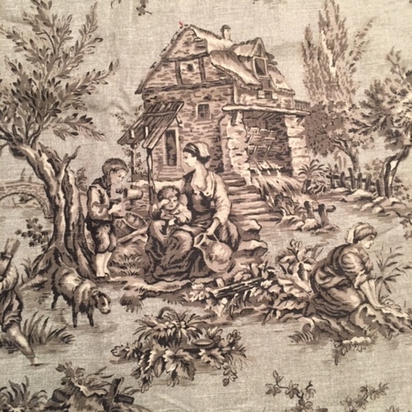 Kravet Other - Vintage Kravet Etchings Toile Fabric